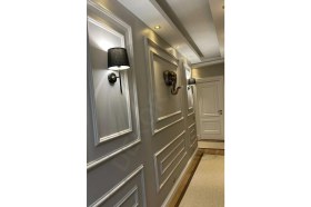 Resim Diecor Dekoratif Boyanabilir Antre ve Koridor Çerçevesi Duvar Çıtası 