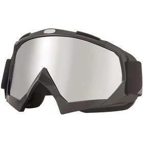 Resim Motosiklet Gözlükleri - Yetişkinler İçin Atv Motosiklet Gözlükleri, Anti Uv400, Rüzgar Geçirmez, Toz Geçirmez 