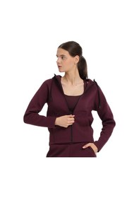 Resim Peoria Kadın Bordo Günlük Stil Eşofman Üstü 25kk1048-brd 1776200 Bordo 