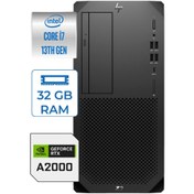 Resim HP WS Z2 G9 i7-14700K 32GB DDR5 4TB SSD 12GB Nvidia Rtx A2000 WIN 11 Pro 88T1N3EA06 