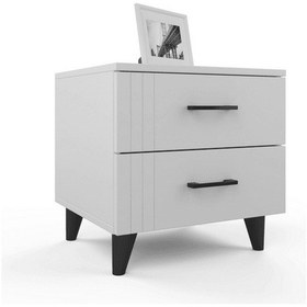 Resim Paris Komodin - Beyaz 