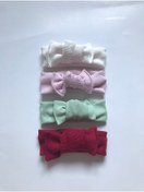 Resim Nis butik 4'lü Bandana Bebek Bandana Set 