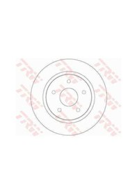 Resim Chrysler Arka Fren Diski Chrysler Grand Voyager V Dodge Journey - Trw Df6325 