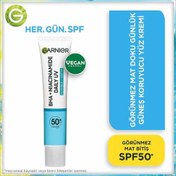 Resim Garnıer BHA+ Niasinamid Güneş Koruyucu Krem Spf 50 40ml 