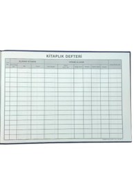 Resim Zümrüt Kiaplık Defteri 100 Yp. 