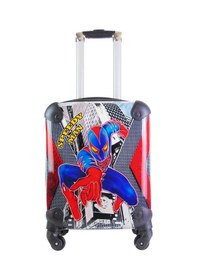 Resim Nishev.com Evini Sev Spiderman Speedy Man Erkek Çocuk Valizi Siyah 