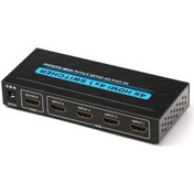 Resim Yediverenbilişim 4 Giriş 1 Çıkışlı Uzaktan Kumandalı 4K Hdmi Switch (Seçici) 