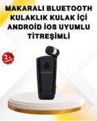 Resim byzm Gürültü Önleyici Fineblue F910 Bluetooth Kulaklık Klipsli Model 