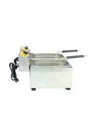 Resim Elektirikli Fritöz 5+5 Patates Kızartma Makinesi Sanayi Tip 