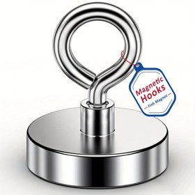 Resim PRODUCTSEN Ağır Hizmet Tipi Manyetik Kanca ve Çivi Sökücü - Ekstra Büyük Mıknatıs Tabanı, Sağlam Demir Yapı, İlgili Döngü ile Duvara Monte Edilmiş - Garajlar, İş Atölyeleri, İnşaat Alanları İçin - Metal Parça Toplama Aracı, Ağır Nesnelere Özel Geniş Magnetli Askılık, Vida Temizleme - Endüstriyel Dayanım - Güvenli Çekim & Kolay Söküm - Ma, Mıknatıslı Kancalar,Ağır Hizmet Tipi Mıknatıslı Kancalar,Mıknatıslı Su Kablosu,Mıknatısla Asma,Mıknatıslı Kanca 