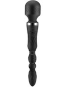Resim Carmine 2 İn 1 Su Geçirmez Şarjlı Masaj Wand Vibratör 