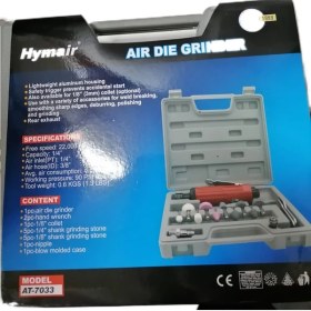 Resim Hymair Havalı Kalıpçı Taşlama Seti AT-7033 