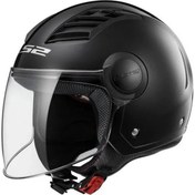 Resim Ls2 Yarım Kask Aırflow Mat Siyah Xs Beden 