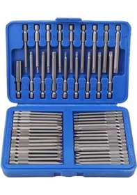 Resim Lemestar "50 Parçalık Profesyonel Manyetik Uzun Tornavida Uç Seti - Çeşitli Boyutlarda Ve Taşıma Çantalı" 