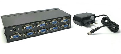 Resim CLASS 8port 1x8 VGA Splitter VGA Dağıtıcı 