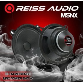 Resim Reiss RS-M5NX 13 cm Neodyum Özel Mıknatıs Oto Midrange Hoparlör Çifti 480WAT-160W Rms 