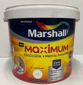 Resim Marshall Maximum Silikonlu Ipek Mat 7,5 Lt 