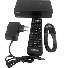 Resim Rose FULL HD DİJİTAL UYDU ALICISI KASALI UYDU - DR-8090 SCART HDMI ÇIKIŞ - 7601 USB WIFI ile Kablos 