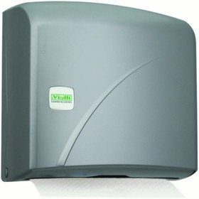 Resim Vialli Z Katlı Kağıt Havlu Dispenseri Gri Max 200 Ad 22 Cm K2m 