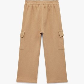 Resim Koton Pamuklu Cep Detaylı Kargo Cepli Eşofman Altı Kahverengi 6smb40044tk Kahve 