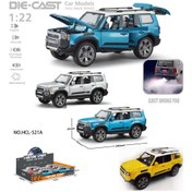 Resim VARDEM OYUNCAK HCL-521A Çek Bırak 1:22 Sesli Ve Işıklı Buharlı Metal Jeep 