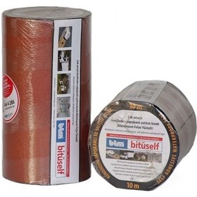 Resim Bitüself 30 Cm Kırmızı Su Yalıtım Bandı 