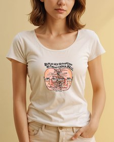 Resim Michel Foucault Geniş Yaka Tişört 