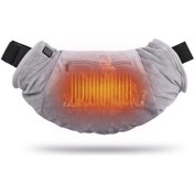 Resim Moveevo Isıtmalı Eldiven Çantası - 3 Seviyeli Ayarlanabilir, Şarj Edilebilir, Dış Mekan Kullanımı İçin Gri 