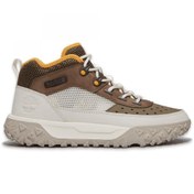 Resim Timberland Tb0A6Cw1 Greenstride Motion 6 Mid Lace Up Sneaker Kahve-Beyaz Erkek Ayakkabı 