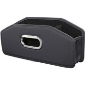 Resim Otomatik Koltuk Arkası Organizatör Doku Torbası Araba Arka Drenaj Bardak Tutucu Siyah 