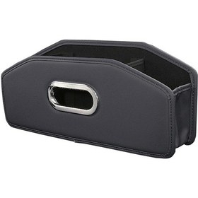 Resim Otomatik Koltuk Arkası Organizatör Doku Torbası Araba Arka Drenaj Bardak Tutucu Siyah 