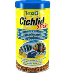 Resim Tetra Cichlid Stick Balık Yemi 1lt 
