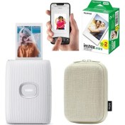 Resim Fujifilm Instax Mini Link 2 Akıllı Telefon Yazıcısı 20'li Film ve Çantalı Seti 1 