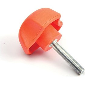 Resim PYCT401040 Turuncu Plastik Yonca Civatalı Çap:40, M10x40 