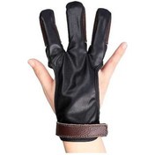 Resim Pazly Yay Yay Ve Ve S-xl Okçuluk Parmak Koruyucu Eldiven Kadın/erkek/çocuk Deri 3 Vm 