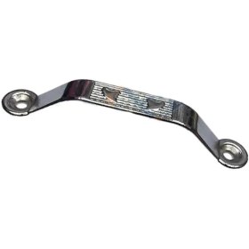 Resim Dekoratif Zamak Kulp Dıştan - 64MM, Nikel, 100 Adet 