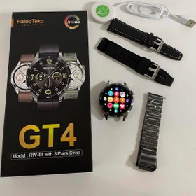 Resim Haino Teko RW44 GT4 Max Amoled Ekran 3 Kordonlu Akıllı Saat Smart Watch 