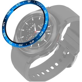 Resim Samsung Galaxy Uyumlu Watch4 Classic 42mm Akıllı Saat Çelik Çerçeve Halkası, A Versiyonu 