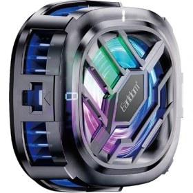 Resim Earldom F12 Rgb Radyatör Telefon Soğutucu Fan 