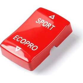 Resim Folinda Bmw F20/f22/f30/f36 Serisi İçin Spor Stili Kırmızı Pdcdsc Mod Açma Kapak Düğmesi Abs Malzeme, Dayanıklı 