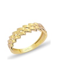 Resim Çgk Kuyumculuk Gurmet Tarzı Altın Yüzük Yaldız 