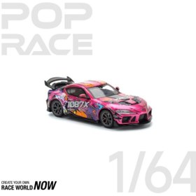 Resim HOT WHEELS Pop Race 1/64 Darwin Pro 66G Wbk Supra A90 1087X Lion Dance 