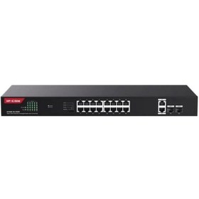 Resim G1120p-16-250w 16 Port Gıgabıt+2xgb Rj45/sfp Uplınk 230w Poe Rackmount Swıtch-130424 