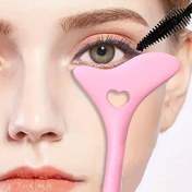 Resim 1 Pembe Makyaj Rehberi - Kalp Kesimli Çok Amaçlı Eyeliner ve Ruj Şablonu, Başlangıçlar İçin Hızlı ve Kolay Uygulama Aracı 