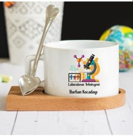 Resim Laboratuvar Teknisyeni Lüks Fincan Seti 