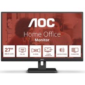 Resim 27" Va 27E3Um/Bk 4Ms 75Hz Hdmı-Dp Usb Ev İş Monitörü AOC