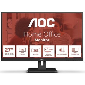 Resim 27" Va 27E3Um/Bk 4Ms 75Hz Hdmı-Dp Usb Ev İş Monitörü 