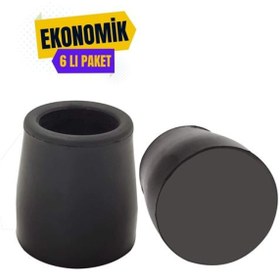 Resim valya 12 Adet Baston Yürüteç Değnek Treking Ucu 1.75 Cm Çap 715990 P529778S4480 