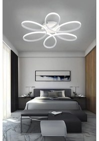 Resim Papatya Model Plafonyer Modern Beyaz Işık Ultra Power Avize. 
