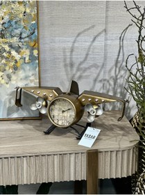 Resim YASAR CONCEPT Choptera Metal Dekoratif Helikopter Saat Detaylı 